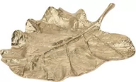 Tace i patery - Patera dekoracyjna taca aluminiowa 34x27 cm złoty Glamour - miniaturka - grafika 1