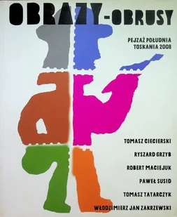 Obrazy Obrusy Pejzaż Południa - Książki o kulturze i sztuce - miniaturka - grafika 1
