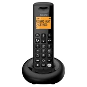 Telefony stacjonarne - ALCATEL E260 Czarny - miniaturka - grafika 1