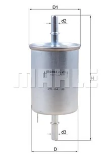 Filtr paliwa Mahle KL 470 - Filtry paliwa - miniaturka - grafika 1
