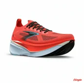 Buty trekkingowe męskie - Męskie buty do biegania Brooks Hyperion Max 3 D670 - Czerwone - miniaturka - grafika 1