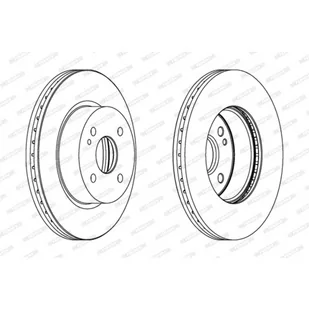 FERODO (FEDERAL-MOGUL)) (FEDERAL-MOGUL)) DDF1738C DDF1738C - Tarcze hamulcowe - miniaturka - grafika 1