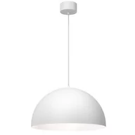 Lampy sufitowe - Luminex Single 3002 lampa wisząca zwis 1x60W E27 biała - miniaturka - grafika 1