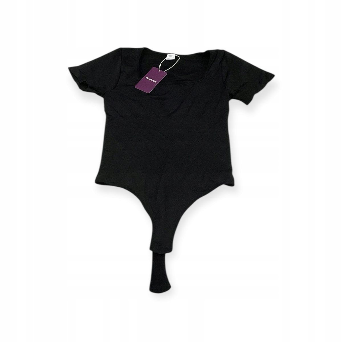 Heyshape Body Damskie Czarne z krótki rękaw 3XL