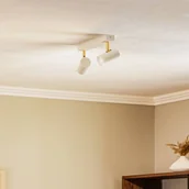 Lampy sufitowe - Argon Spot sufitowy Lund biały, 2-punktowy - miniaturka - grafika 1