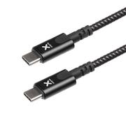Kable USB - XTORM kabel USB-C USB-C PD 2m czarny XCX2081 - miniaturka - grafika 1