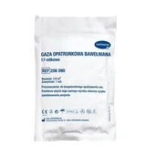 Apteczki i materiały opatrunkowe - Gaza opatrunkowa jałowa Hartmann 1/2m² 17-nitkowa x1 sztuka - miniaturka - grafika 1