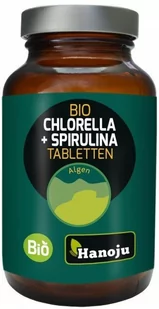 HANOJU SPIRULINA BIO+CHLORELLA BIO 400MG 300 TABL. - Suplementy naturalne - miniaturka - grafika 1