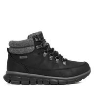 Buty trekkingowe damskie - Trekkingi Skechers Synergy 167425/BLK Czarny - miniaturka - grafika 1