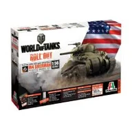 Modele do sklejania - Italeri WORLD OF TANKS M4 Sherman 56503 - miniaturka - grafika 1
