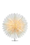 Lampy stojące - Lampa Stołowa Solina 705922 1Xe14 biała - miniaturka - grafika 1