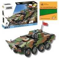 Klocki - Klocki Cobi 2629 Polski Kołowy Transporter Opancerzony Kto Rosomak Armed Forces 666 El. + Płytka - miniaturka - grafika 1