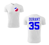 Koszulki sportowe męskie - BASKETBALL Treningowa Koszulka Kevin DURANT 35 jr - miniaturka - grafika 1