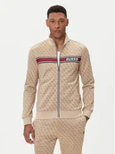 Bluzy męskie - Guess Bluza Z2BQ06 K7122 Beżowy Regular Fit - miniaturka - grafika 1