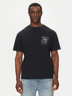 Quiksilver T-Shirt EQYZT08032 Czarny Oversize - Koszulki męskie - miniaturka - grafika 1