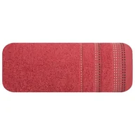 Ręczniki - Ręcznik 50 x 90 Euro Kol. Pola 15 - 500 g/m2 Czerwony - miniaturka - grafika 1