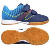 Piłka nożna - Buty Halówki Piłkarskie Męskie Dziecięce Niebieskie Wygodne Do Piłki Nożnej Sportowe Lekkie Na Rzepy Halowe Buty 40 - miniaturka - grafika 1