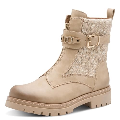 Marco Tozzi Damskie buty Guido Maria Kretschmer 2-86401-45 modne kozaki, beżowy grzebień, 40 EU, beżowy Comb, 40 EU