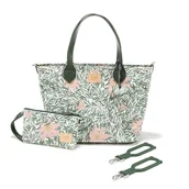 Torby i organizery dla mam - Feeria Premium Zip Torba Medium z Saszetką Pony Meadow La Millou - miniaturka - grafika 1