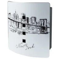 Pozostałe narzędzia ogrodowe - BURG-WÄCHTER Skrzynka na klucze z grafiką Skyline NY BURG-WÄCHTER - miniaturka - grafika 1