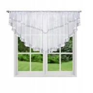 Firany - FIRANA Z CYRKONIAMI PÓŁKOLE LAMBREKIN WOAL 300X85 CM L 277 - miniaturka - grafika 1