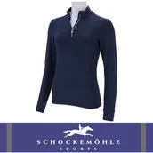 Koszulki jeździeckie - Schockemohle Bluzka techniczna SPAyla AW25 - dark navy - miniaturka - grafika 1