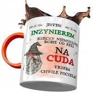 Kubki - Kubek Pomarańczowy dla Instruktora na Prezent z Nadrukiem ze Zdjęciem + Opakowanie na prezent (wzór 03) - miniaturka - grafika 1