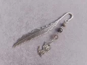 Zakładki do książek - ZAKŁADKA DO KSIĄŻKI KOT KOTEK +AGAT - miniaturka - grafika 1