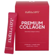 Włosy, skóra, paznokcie - Natu.Care Premium Collagen 10000 mg, smak wiśniowy, 30 saszetek - miniaturka - grafika 1