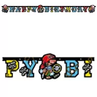Gadżety dla niej i dla niego - Amscan Girlanda "Happy Birthday - Piraci", 180 cm 552410 - miniaturka - grafika 1