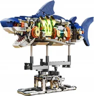 Klocki - Zestaw klocków do budowania Rekin Mechaniczny Ruchomy - miniaturka - grafika 1