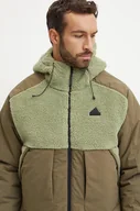 Kurtki męskie - adidas kurtka City Escape męska kolor zielony zimowa oversize IZ4661 - miniaturka - grafika 1