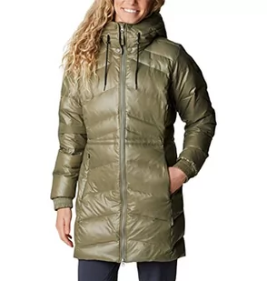 Columbia Damska kurtka puchowa Icy Heights II, kolor zielony szary (Stone Green), L - Kurtki damskie - miniaturka - grafika 1