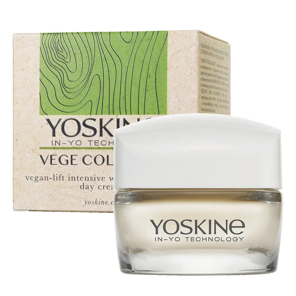 Yoskine Vege Collagen Krem do twarzy na dzień 50 ml