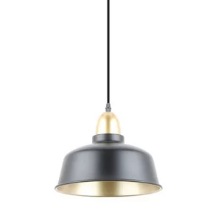 Mensa lampa wisząca 1-punktowa czarna/złota A8063-BK - Lampy sufitowe - miniaturka - grafika 1