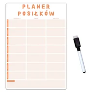 Planery - PLANER NA LODÓWKĘ Tygodniowy planer posiłków / Leveldruk - miniaturka - grafika 1