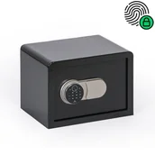 Sejfy i kasy pancerne - Sejf meblowy z czytnikiem linii papilarnych, 250 x 350 x 250 mm, 16 L - miniaturka - grafika 1