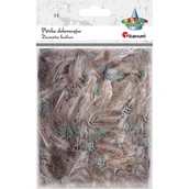 Pozostałe akcesoria dla plastyków - Titanum Piórka półpuch 3g bażant brązowo szare - miniaturka - grafika 1