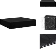 Pokrowce na meble ogrodowe - vidaXL Pokrowiec na meble ogrodowe 12 oczek 250x250x70 cm - Pokrowce ochronne na meble ogrodowe - miniaturka - grafika 1