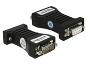 Akcesoria do serwerów - DeLOCK 63968 konwerter szeregowy/repeater/izolator RS-232 Czarny 63968 - miniaturka - grafika 1