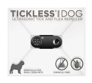 TICKLESS Mini Odstraszacz na pchły i kleszcze dla psów czarny - Zwalczanie i odstraszanie szkodników - miniaturka - grafika 1