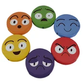 Meble i wyposażenie gabinetów medycznych - Piankowe poduszki do siedzenia dla dzieci, Emocje - miniaturka - grafika 1