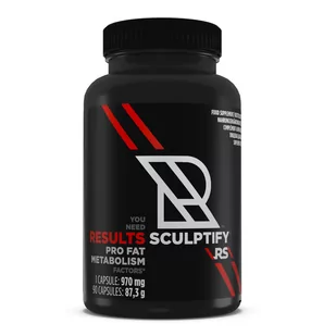 RESULTS NUTRITION CO. RESULTS Sculptify RS 90caps - Spalacze tłuszczu - miniaturka - grafika 1