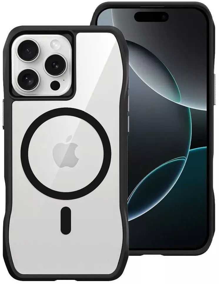 ROAR futerał SLIM DEFENDER kompatybilny z MagSafe do IPHONE 16 czarny