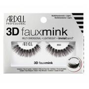 Sztuczne rzęsy i akcesoria - Ardell 3D Faux Mink 860 sztuczne rzęsy 1 szt dla kobiet Black - miniaturka - grafika 1