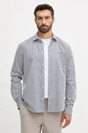 Koszule męskie - Trussardi koszula bawełniana męska kolor granatowy relaxed z kołnierzykiem klasycznym 5007N000009N - miniaturka - grafika 1