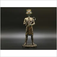 Figurki dekoracyjne - OZYRYS - EGIPSKI BÓG ŚMIERCI VERONESE (WU77216A4) - miniaturka - grafika 1