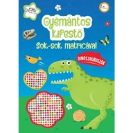 Edukacja przedszkolna - Diamentowe kolorowanki - Dinozaury - miniaturka - grafika 1