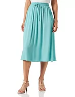 Spódnice - s.Oliver Damska spódnica midi plisowana, Blue Green, 46 - miniaturka - grafika 1