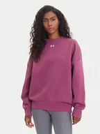 Bluzy damskie - Under Armour Bluza Ua Rival 1386463 Różowy Oversize - miniaturka - grafika 1